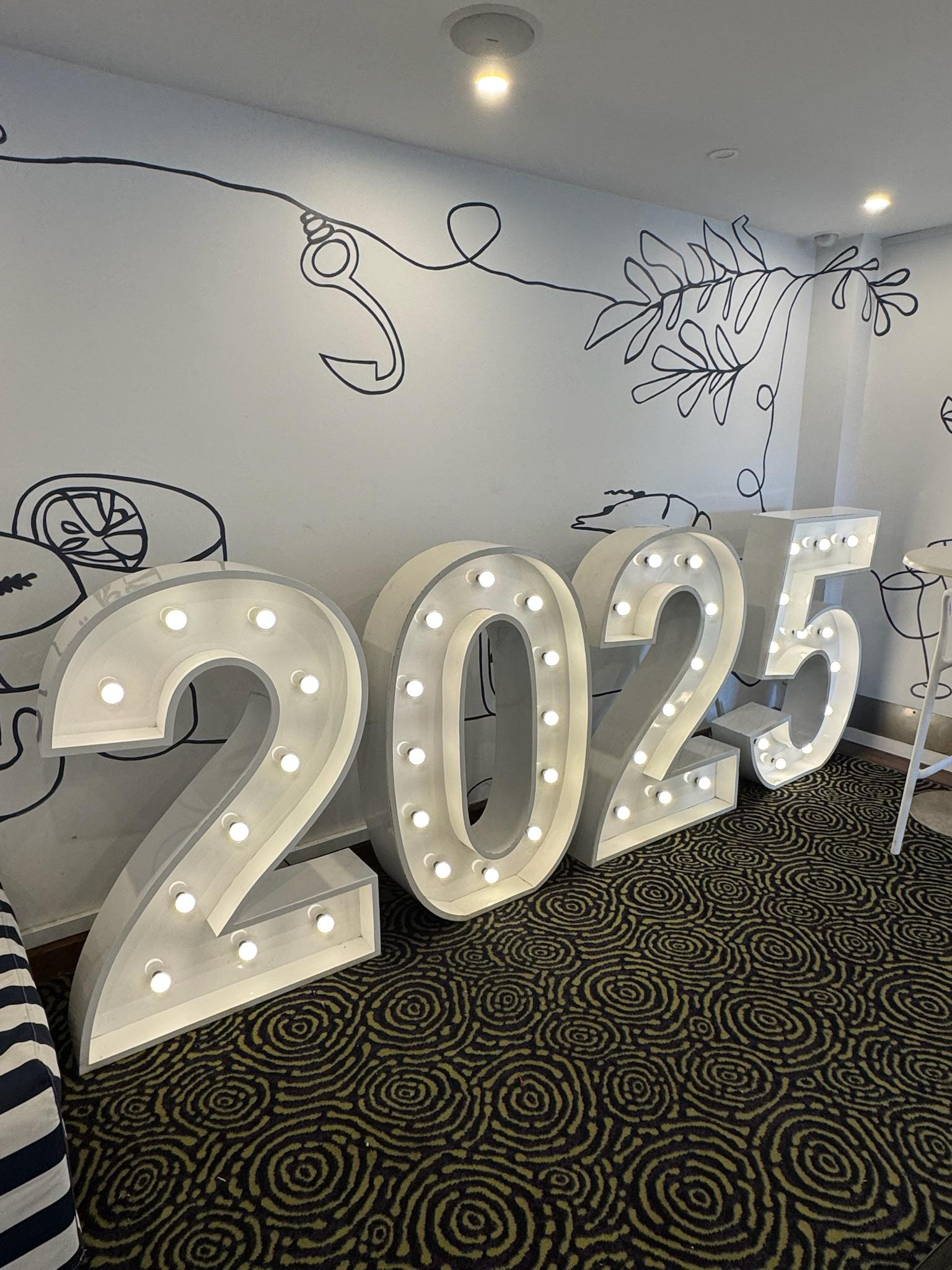 2025 light up numbers
